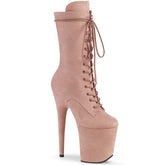 8" Heel FLAMINGO-1050FS Dusty Blush Suede